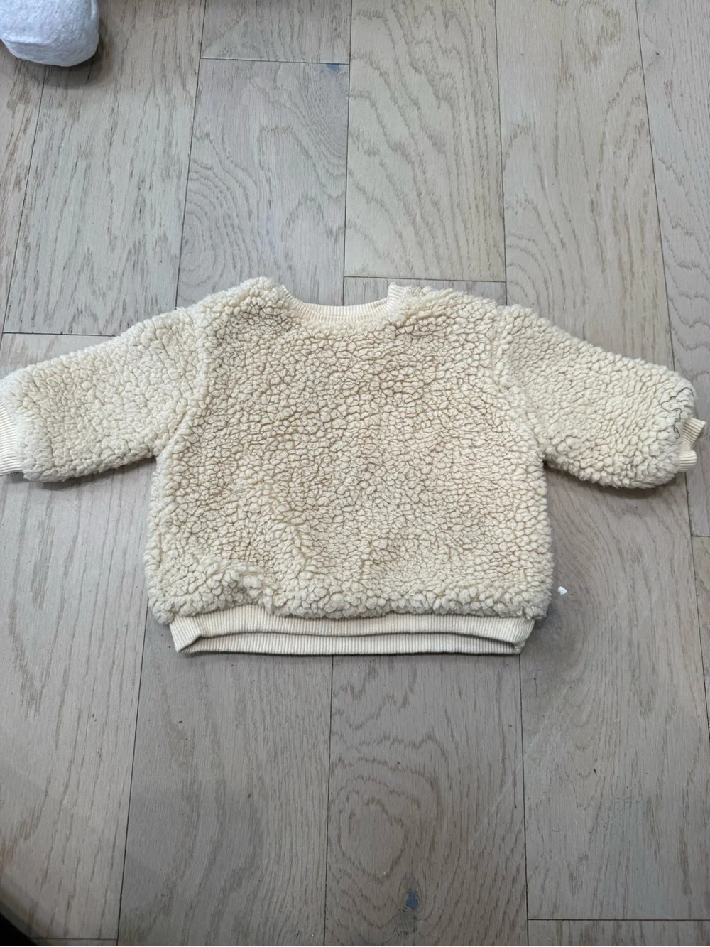 Zara Kids Three-Piece Cozy Sweater Set - Cream & Brown (2 sweaters, 1 pants)